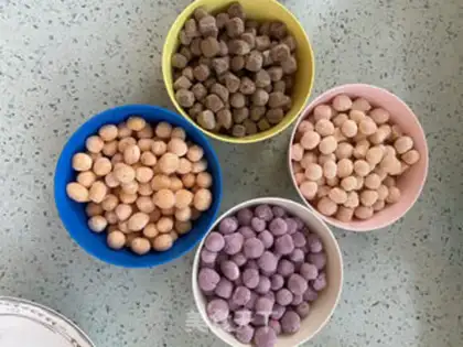 Make All kinds of taro step 5