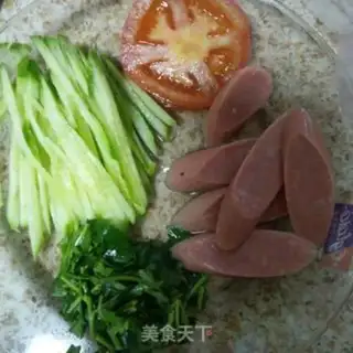 Make Cold noodles step 6