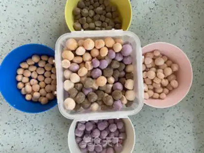 Make All kinds of taro step 6