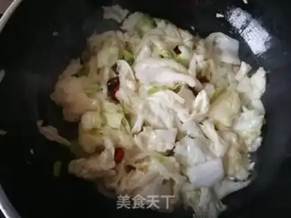 Make I used to make cabbage step 5