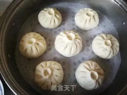 Make radish, tofu-curded puff bag step 31
