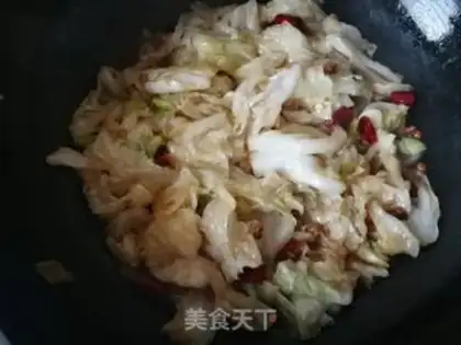 Make I used to make cabbage step 7
