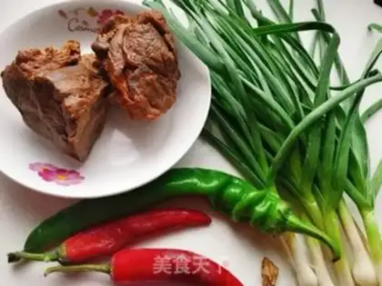 Make Garlic beef step 0