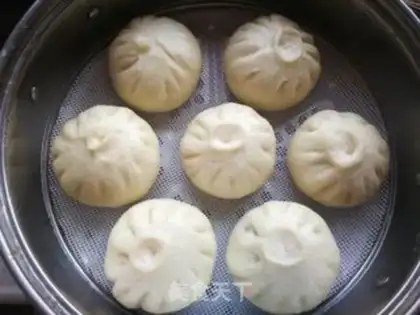 Make radish, tofu-curded puff bag step 32