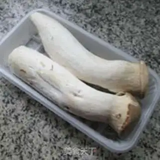 Make Sweet green pepper abalone mushrooms step 1