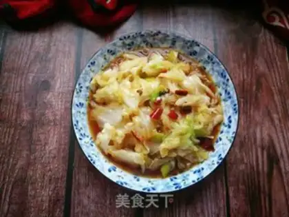 Make I used to make cabbage step 8