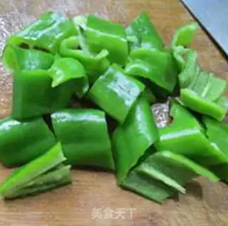 Make Sweet green pepper abalone mushrooms step 6