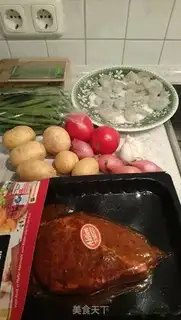 Make The rib-eye steak platter step 0