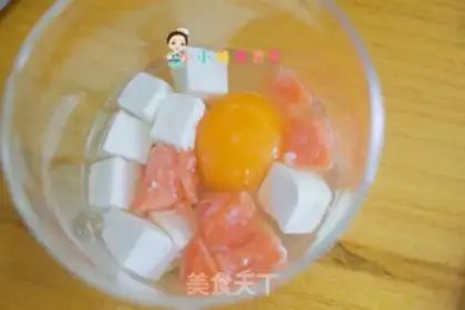 Make Sour tofu cake step 4