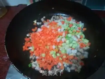 Make Abalone sauce noodles step 5
