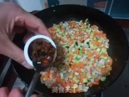 Make Abalone sauce noodles step 6