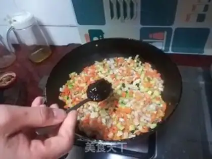 Make Abalone sauce noodles step 7