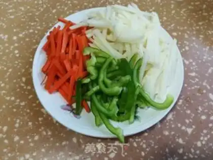 Make Scrambled carrots step 0
