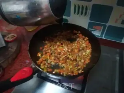 Make Abalone sauce noodles step 8
