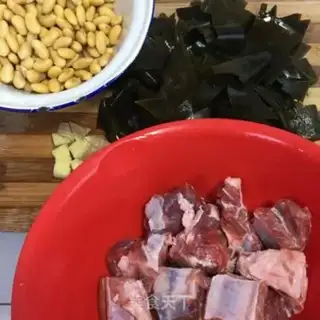 Make Sea bean steak soup step 0