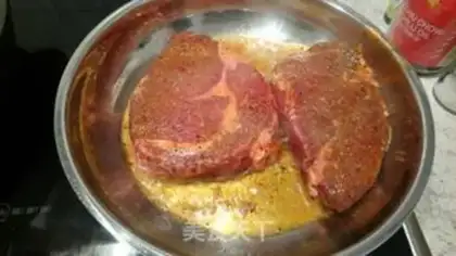 Make The rib-eye steak platter step 14