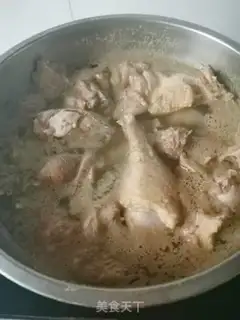 Make Tea mushrooms, duck soup step 3