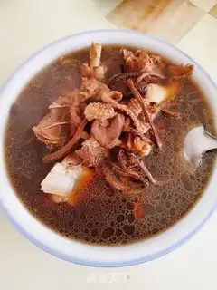 Make Tea mushrooms, duck soup step 7