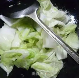Make The sea laces are made of cabbage step 6