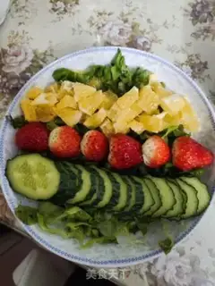 Make Vegetable fruit salad step 0