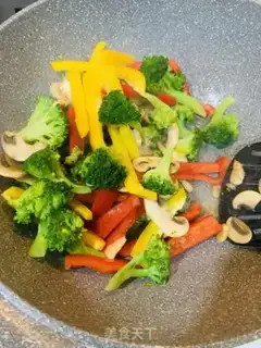Make ♪ ♪ Black pepper pepper broccoli ♪ Noodles step 3
