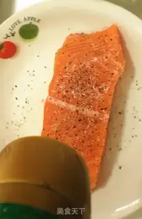 Make A taco with salmon step 1