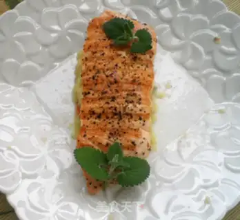 Make A taco with salmon step 5