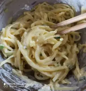 Make Potato egg pancake step 3