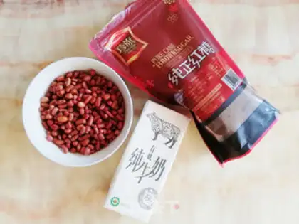 Make Grandmother Red Bean Cow Tea step 0