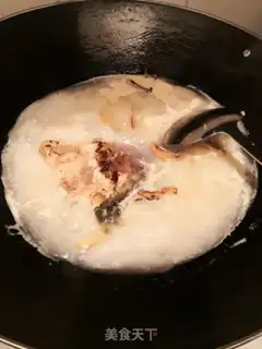 Make Little cabbage fishtail soup step 3