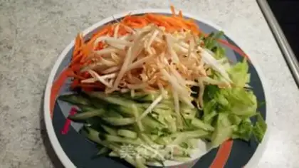 Make Vietnamese rice powder step 3