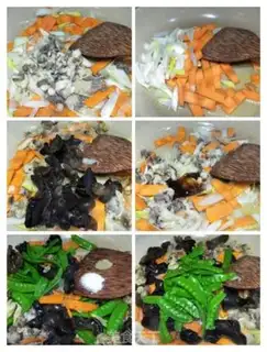 Make Fat cow, Dutch beans step 4