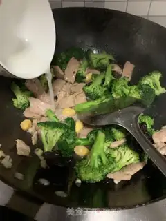 Make The meat loaf, the broccoli step 6