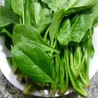 Make The winter spinach step 0