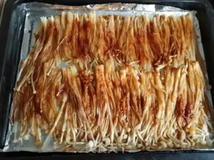 Make Garlic baked golden mushrooms step 5
