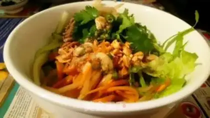 Make Vietnamese rice powder step 11