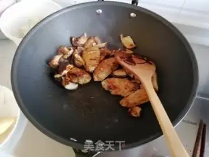 Make The chicken wings of mushrooms step 4