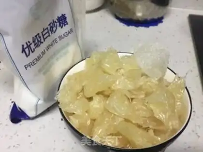 Make Sweet grapefruit sauce step 1