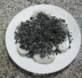 Make Black soufflé step 6