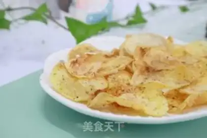 Make Homemade chips step 8
