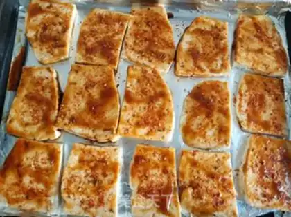Make Spicy tofu step 4