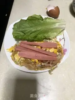 Make Ham omelet step 3