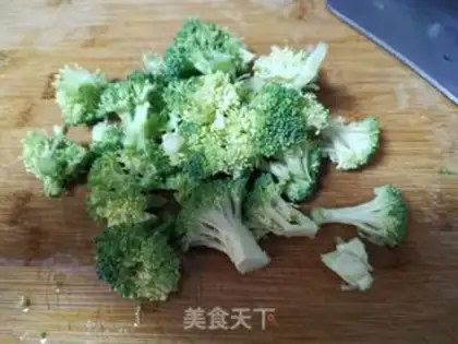 Make Garlic broccoli step 0