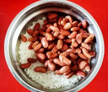 Make Bean rice step 4