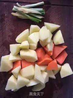 Make Red lamb steak and potatoes step 0