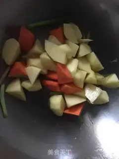 Make Red lamb steak and potatoes step 2