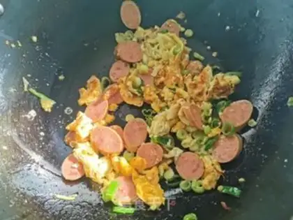 Make Fried noodles step 2