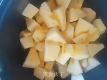 Make Apple pie step 1