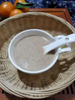 Make Double red mountain rice step 6