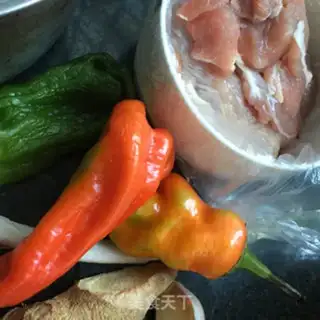 Make Spicy meat, fried potatoes step 0